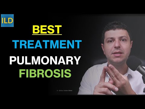What is the BEST treatment for pulmonary fibrosis ?
