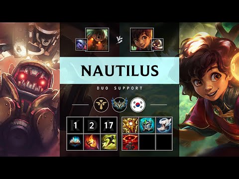 Nautilus Support vs Milio - KR Challenger Patch 25.15
