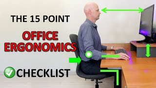 The Perfect Ergonomic Desk Setup To Avoid Back & Neck Pain