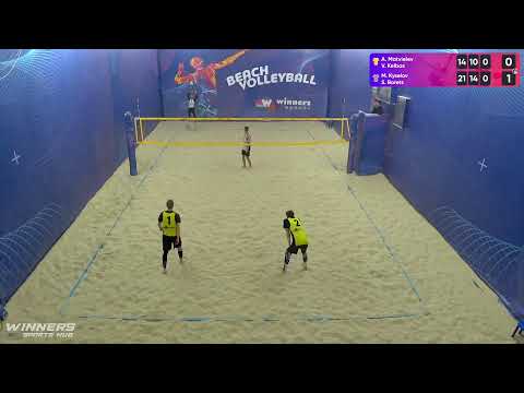 14:00 A. Matvieiev / V. Kelbas - M. Kyselov / S. Borets 18.01.2023 | Winners Beach Volleyball