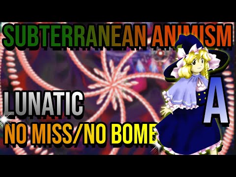 Touhou 11: SA - Lunatic No Miss/No Bomb [MarisaA]
