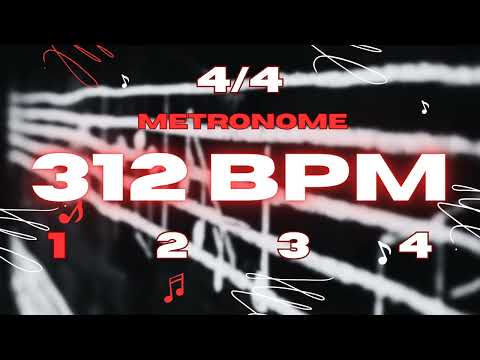 312 BPM - 4/4 Metronome