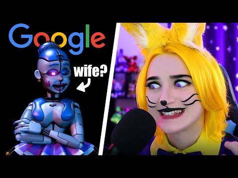 Glitchtrap Googles his ex-wife...
