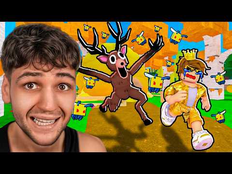 ΜΕ ΚΥΝΗΓΑΝΕ ΜΕΛΙΣΣΕΣ ΣΤΟ 99 NIGHTS IN THE FOREST ROBLOX
