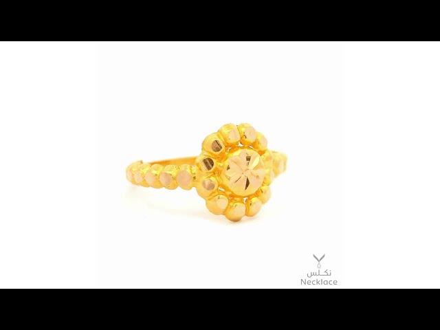 خاتم ذهب عيار 21 (RN.5327)