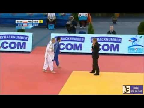 Judo 2013 European Championships Budapest: Lewinski (POL) - Ciganovic (SRB) [-66kg]