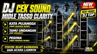 Download lagu DJ CEK SOUND 🔥 FULL BASS ATTACK! | MIDLE TASSO CLARITY 2026 mp3