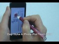Dagi Stylus Pen Demo with iPhone iPod Touch ...