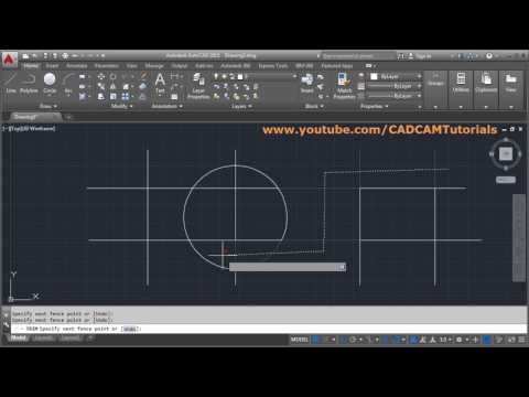 AutoCAD Nut Bolt Drawing Tutorial