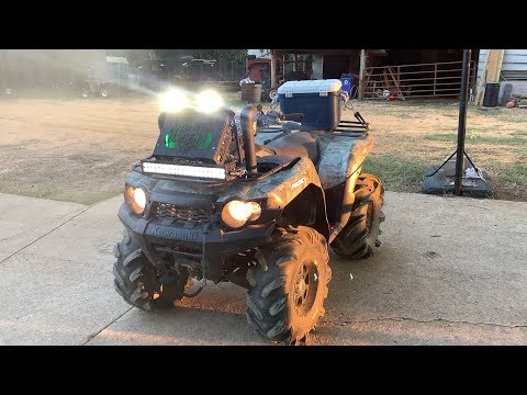 Brute Force 750 Rear Output Seal and Oil Change