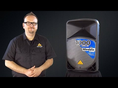 Обзор активной акустической системы Behringer Eurolive B115W