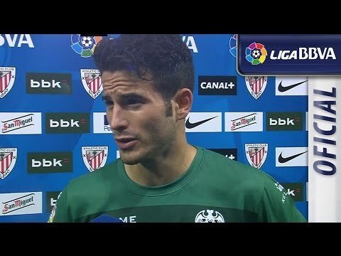 Entrevista a Rubén García tras el Athletic Club (2-1) Levante UD - HD