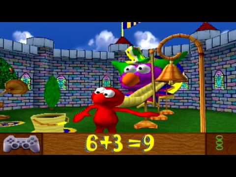 Sesame Street: Elmo's Number Journey [PS1] - (Full Walkthrough - Hard Mode) - Gameplay