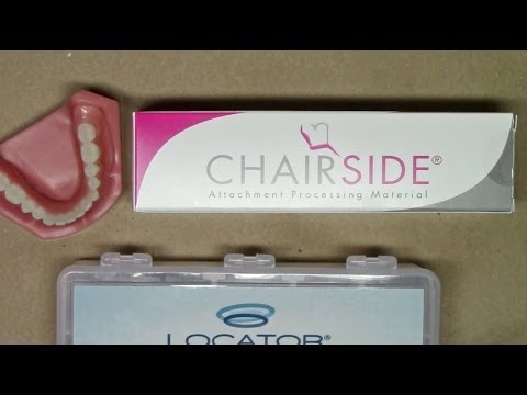Chairside LOCATOR Attachment Pick-Up with Acrylic
