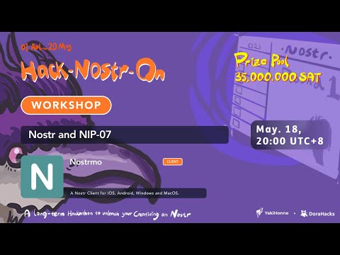 Nostr and NIP-07 video thumbnail