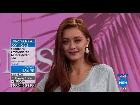 HSN | Curations Fashions 03.15.2018 - 04 PM