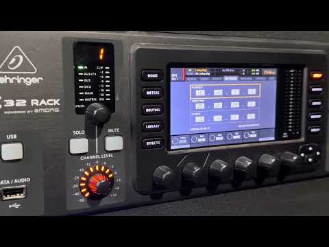 Behringer X32 Rack 40-Input 25-Bus Rackmount Digital Mixer 2014 - Present - Standard image 7