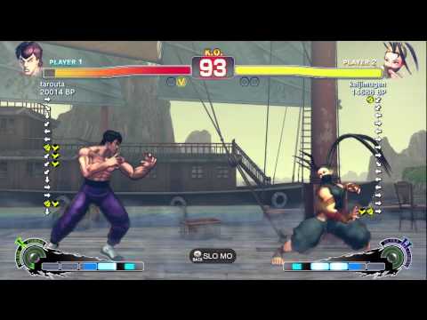 tarouta [Fei] vs keijimugen [Ibuki] SSF4 Japanese Online Ranked Matches - TRUE-HD