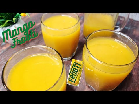 Mango Frooti Recipe 100% Natural | Only 3 Ingredients Mango Drink Recipe| Summer Drink Recipe