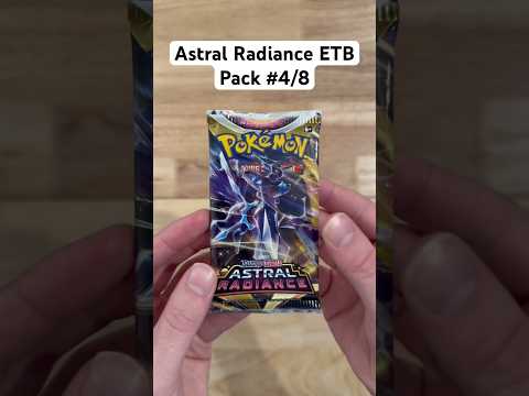 Opening Astral Radiance ETB Pack 4 Pokemon Sword and Shield #pokemonTCG #pokemon