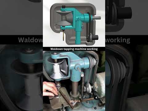Vintage Waldown tapping machine | Mechanical Principle | Working Animation ✅