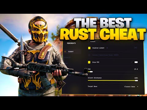 RUST CHEATING on 1000 POP Server with the BEST RUST CHEAT..