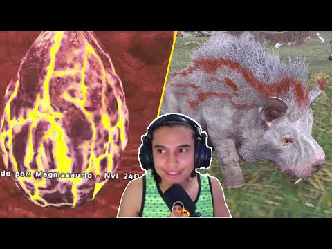 CRIANZA Y ROBO DE HUEVO DE MAGMA! - ARK: FJORDUR #10