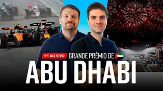 OUTRO CANAL - GP DE ABU DHABI - AO VIVO, em segunda tela: #f1 #formula1 #abudhabigp #verstappen