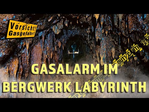 Gas alarm in the Labyrinth mine!! | with @Jerryously and @lost_lu_sche #urbex #underground #lostp...