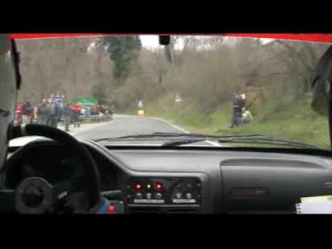 CAMERA CAR 14° Rally Castelli Romani PS  TUSCOLO 1 Peugeot 106 N2 MONTI M    COLOGGI V