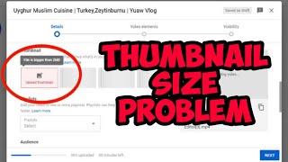 How To Fix Thumbnail File Size Greater Than 2MB? Watch This!