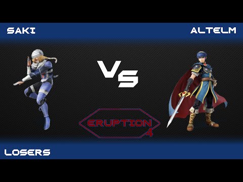 Eruption 4 Smash 4 - Saki(Sheik) vs Altelm(Marth) - Losers