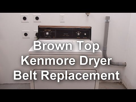 Kenmore Dryer Belt Replacement - How to DIY