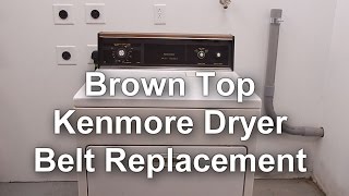 Kenmore Dryer Belt Replacement - How to DIY
