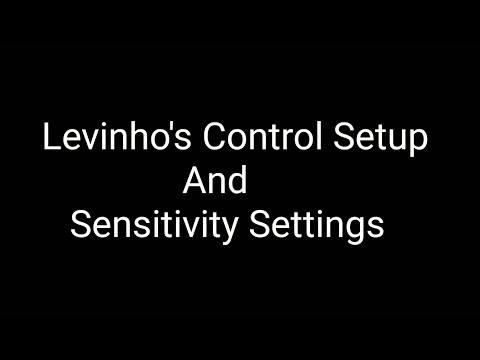 Levinho's new control layout and sensitivity settings 2020