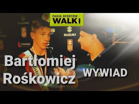 Bartłomiej Rośkowicz - Mistrz Polski juniorów w boksie. Suzuki Boxing Night 7