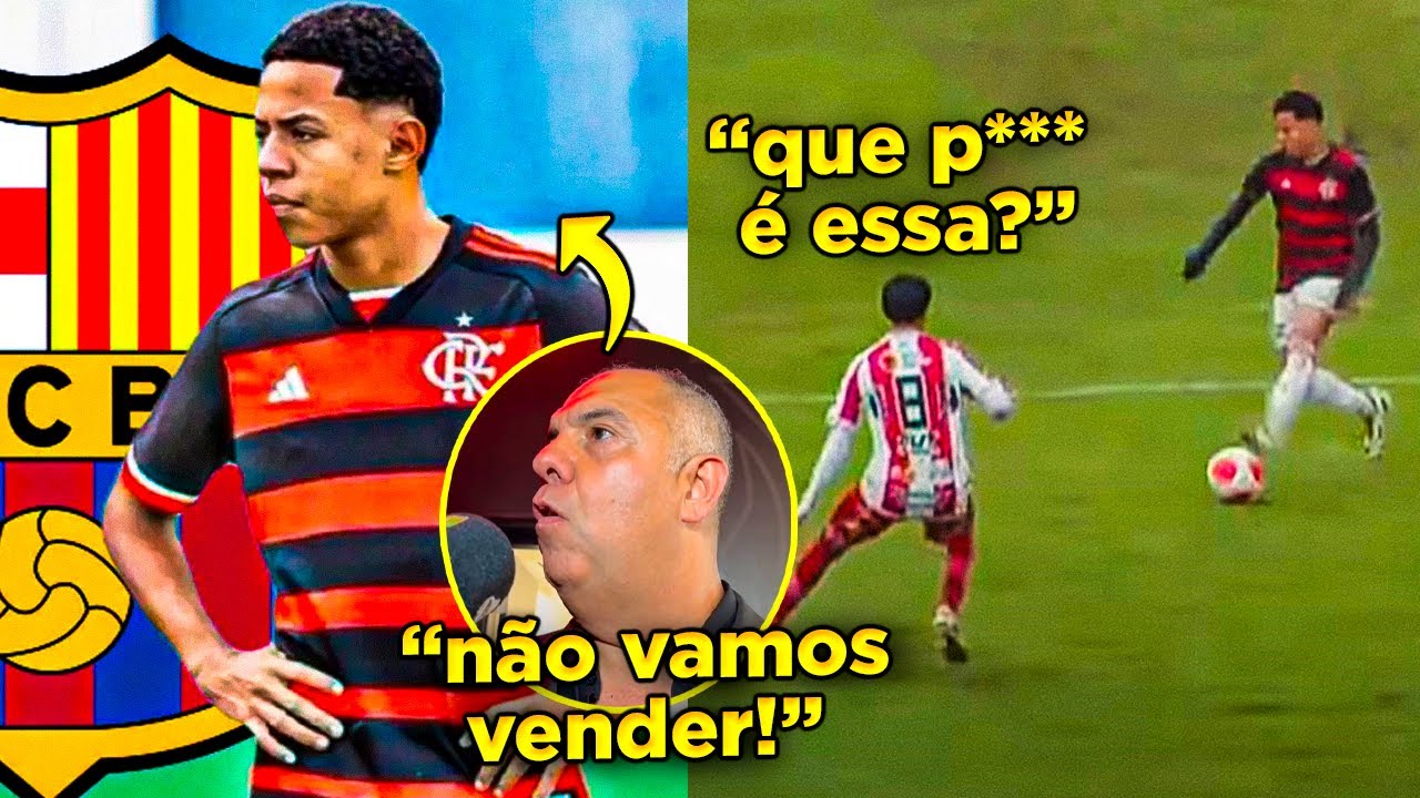 🤯BARCELONA JÁ FEZ OFERTA! GUILHERME DOGUINHA É O MULEQUE MAIS HABILIDOSO DA BASE DO FLA!
