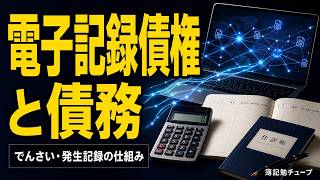 【簿記入門】電子記録債権と債務とは