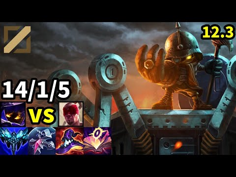 Veigar Mid vs Lee Sin - KR Master | Patch 12.3