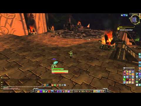 Lame new male night elf run animation