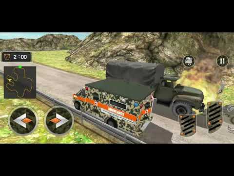 US Army Ambulance Driving Simulator 2020 - Soldier Rescue Duty - Android Gameplay