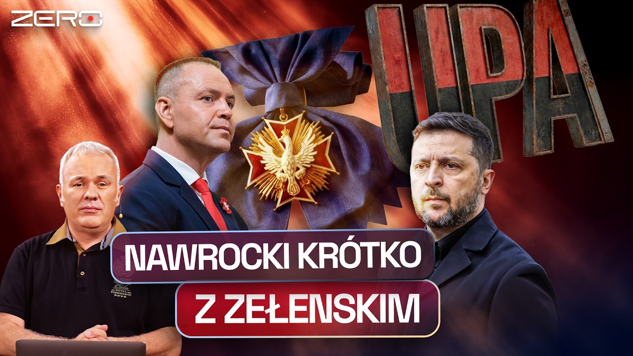 MAZUREK: PREZYDENT ODBIERA ORDER ZEŁENSKIEMU, POLSKA, UKRAINA, UPA