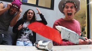 HOT KNIFE VS BATTERY!