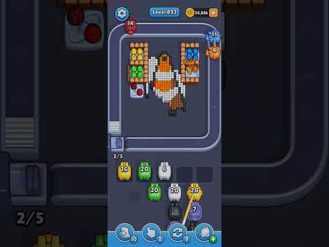 Pixel Flow Level 893 Walkthrough