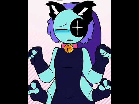 Sad cat dance🐈✨🌚✨#dandysworld #alightmotion #sadcat