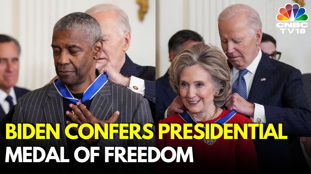 Joe Biden Honours Hillary Clinton, George Soros, Messi with Presidential Medal of Freedom