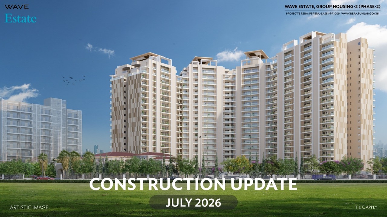 July 2026 Construction Update – Wave Estate