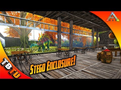 Ark: Survival Evolved Mutation Zoo E50 - STEGOSAURUS COLOR MUTATIONS! STEGO ZOO ENCLOSURE !