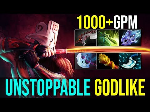 WTF Farming Speed 1kGPM [Juggernaut] Unstoppable GODLIKE Vs 6Slots Anti-Mage | Dota 2 FullGame
