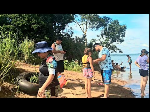 Curtindo a Prainha  em  Alvorada do Sul  no Parana